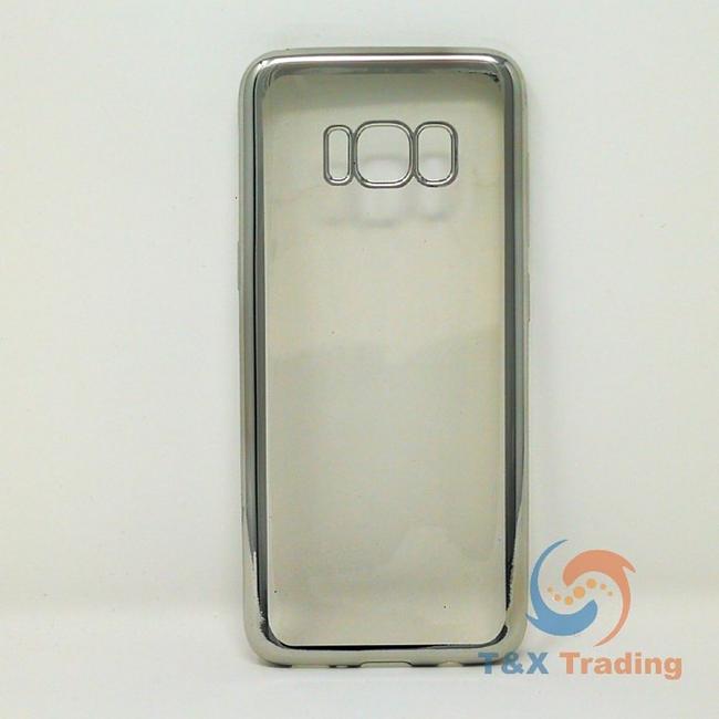Samsung Galaxy S8 Plus - Chrome Edge Silicone Case