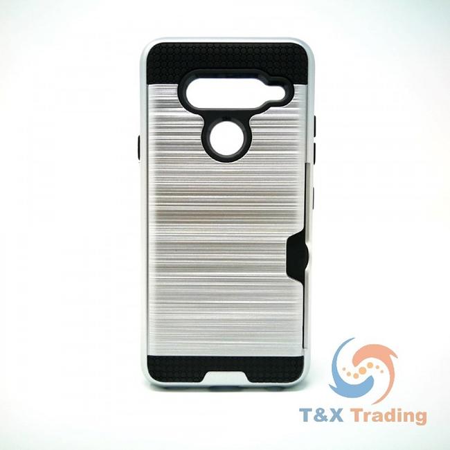 LG V40 - Slim Sleek Case with Credit Card Holder