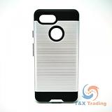 Google Pixel 3 - Slim Sleek Brush Metal Case