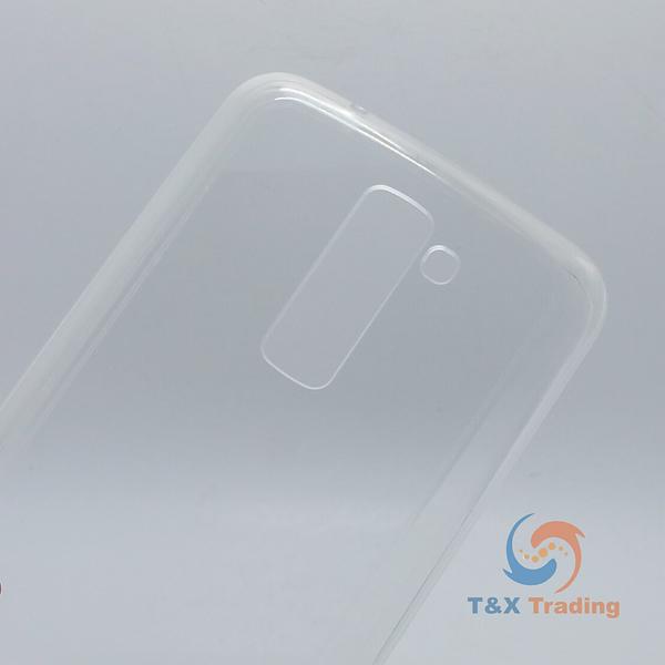 LG K10 (2017) - Silicone Phone Case With Dust Plug