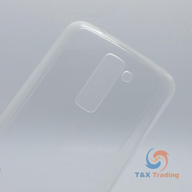 LG K10 (2017) - Silicone Phone Case With Dust Plug