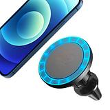 MAGSAFE Compatible Wireless Charger Heavy Duty Magnetic Car Air Vent Mount Holder