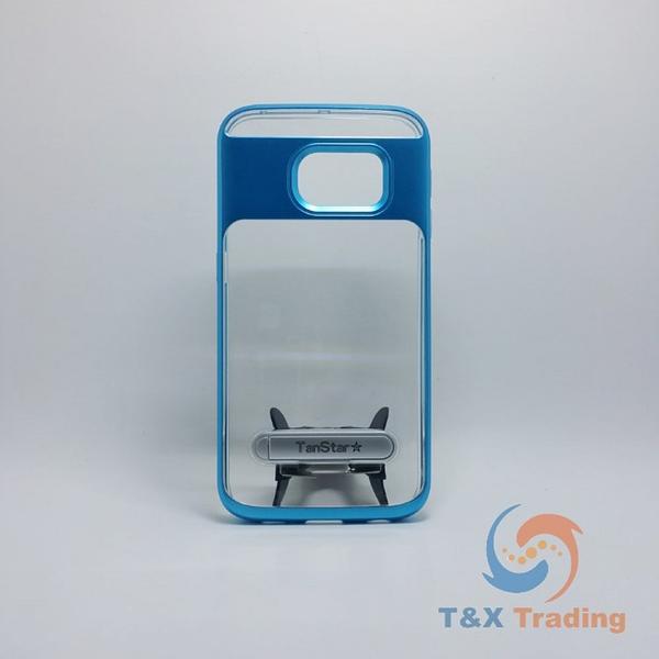 Samsung Galaxy S6 Edge Plus - TanStar Aluminum Bumper Frame Case with Kickstand