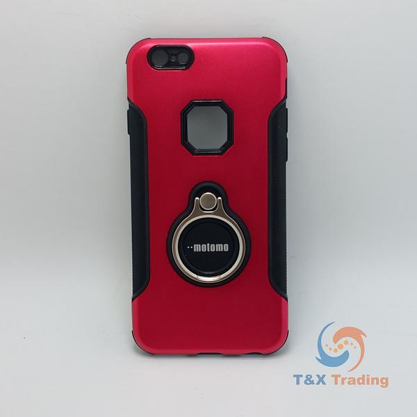 Apple iPhone 6 / 6S - Aluminum Case with Ring Kickstand
