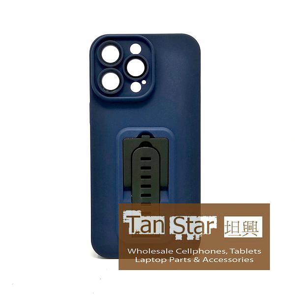 Apple iPhone 14 Pro Max - Camera Protection Case with Watch Band Kickstand