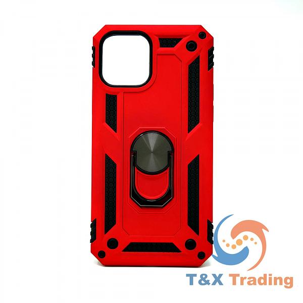 Apple iPhone 12 Pro Max - Transformer Magnet Enabled Case with Ring Kickstand