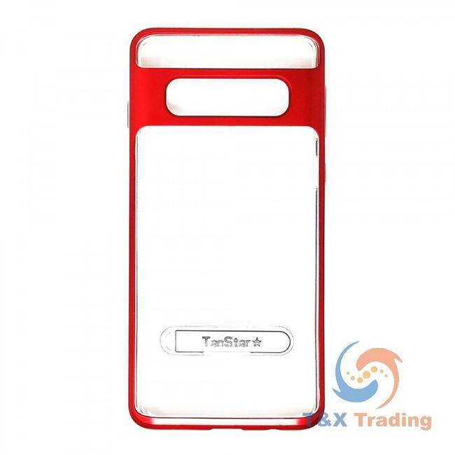 Samsung Galaxy S10 Plus - TanStar Aluminum Bumper Frame Case with Kickstand