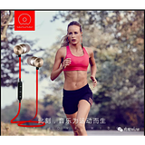 In-Ear Wireless Sports Earphones with Remote and Mic WUW-R26