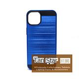 Apple iPhone 13 / 14 - Slim Sleek Brush Metal Case