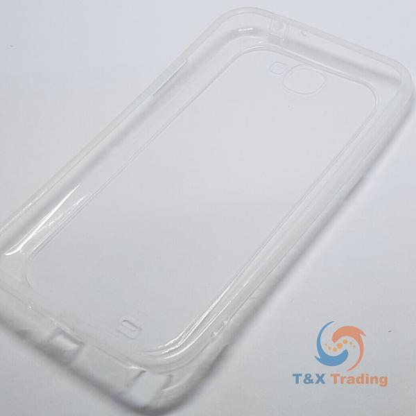 Samsung Galaxy Note 2 - Silicone Phone Case With Dust Plug