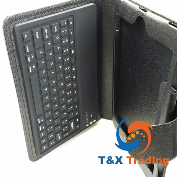 Apple iPad Mini 1 / 2 / 3 / 4 / 5 - Bluetooth Keyboard Tablet Leather Case