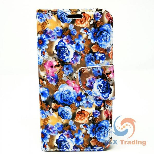 Apple iPhone 6 / 6S / 7 / 8 / SE 2020 / SE 2022 -  Floral Book Style Wallet Case