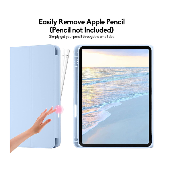 Apple iPad 10th Gen 10.9" 2022 11th 2025 11" - Trifold Cover Case with Auto Wake Sleep
