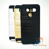 LG Q60 - Slim Sleek Brush Metal Case