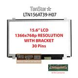 15.6" Laptop LCD Screen 1366x768p 30 Pins with Brackets LTN156AT39-H07