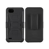 LG Q6 - Heavy Duty Slim Case with Holster