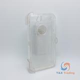 Apple iPhone 5G / 5S / 5SE  - Transparent Fashion Defender Case with Belt Clip