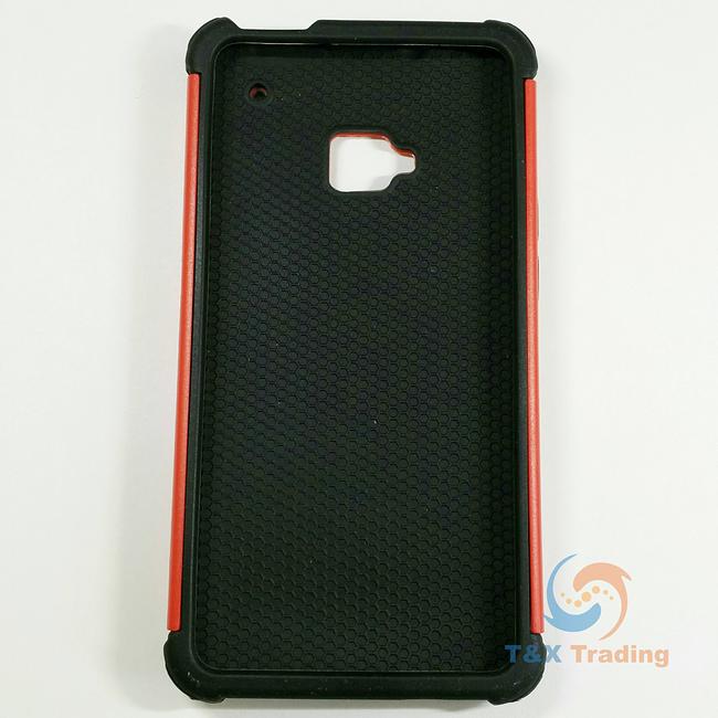 HTC One M7 - Football Shockproof Hard PC Silicone Case