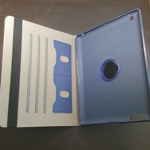 Apple iPad 2 / 3 / 4 - Grid Plaid Pattern 360° Tablet Case