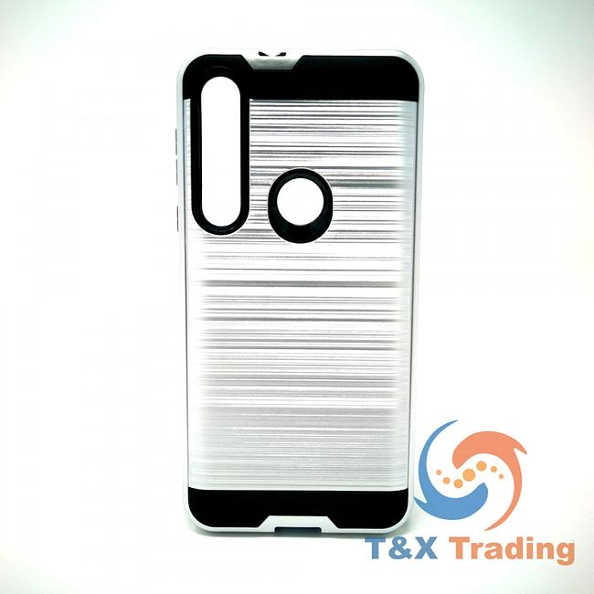 Motorola Moto G8 Play - Slim Sleek Brush Metal Case