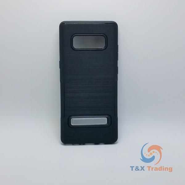 Samsung Galaxy Note 8 - Silicone Cover Case with Kickstand