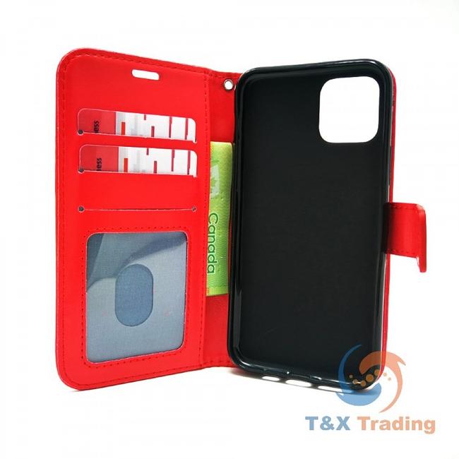 Apple iPhone 11 Pro - Book Style Wallet Case with Strap