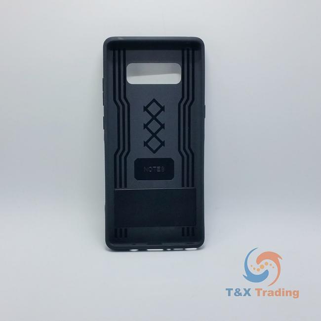 Samsung Galaxy Note 8 - Silicone Cover Case with Kickstand