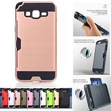 Samsung Galaxy Grand Prime - Slim Sleek Case with Credit Card Holder Case