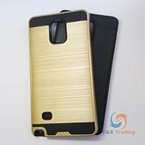 Samsung Galaxy Note 4 - Slim Sleek Brush Metal Case