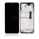LCD assembly with frame for Moto Edge 2022 XT2205 G52 XT2221 G82 5G XT2225
