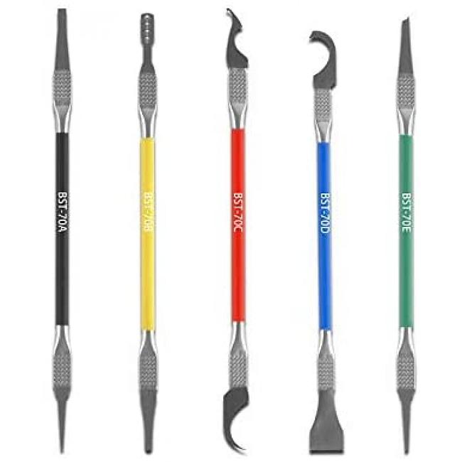 BST-70 5 in 1 High Quality Mobile Phone Motherboard BGA Chip Remove Repair Tool Pry IC Chip CPU Remover Glue Cleaner