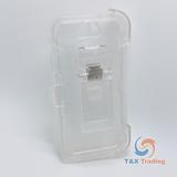 Apple iPhone 5G / 5S / 5SE  - Transparent Fashion Defender Case with Belt Clip