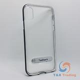 Apple iPhone X / XS - TanStar Aluminum Bumper Frame Case with Kickstand