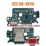 charging port assembly (American Vers.) for Samsung S23 S911 S911U S911A