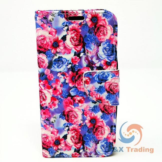 Samsung Galaxy S9 Plus -  Floral Book Style Wallet Case
