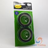 Black Adhesive Electric Tape - 2 PCS