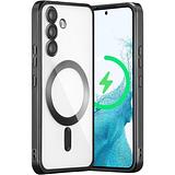 Samsung Galaxy S24 Plus / S25 Plus - Chrome Edge Magnet RING Silicone Case