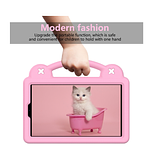 Samsung Galaxy Tab A9 LTE 8.7" 2023 - Kids Heavy Duty Shockproof Case with Removable Dolls and Kickstand (X110)