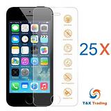 Apple iPhone 5  / 5S / 5C / SE Bulk (25Pcs) Tempered Glass Screen Protector