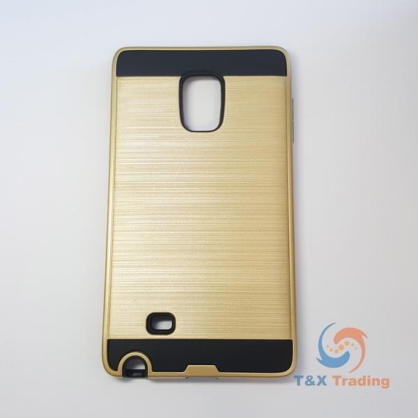 Samsung Galaxy Note Edge - Slim Sleek Brush Metal Case