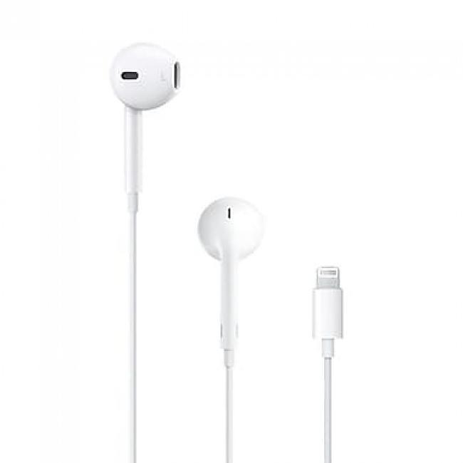 Lightning (iPhone 7) - Earpods Earphones with Remote and Mic for Apple iPhone (OEM) - NO PACKAGING