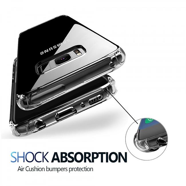 Samsung Galaxy S8 Plus - Reinforced Corners Silicone Phone Case
