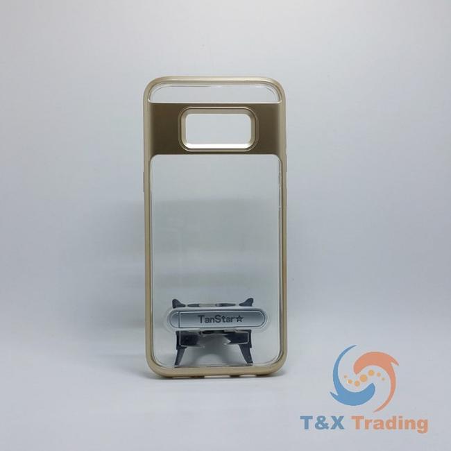 Samsung Galaxy S8 Plus - TanStar Aluminum Bumper Frame Case with Kickstand