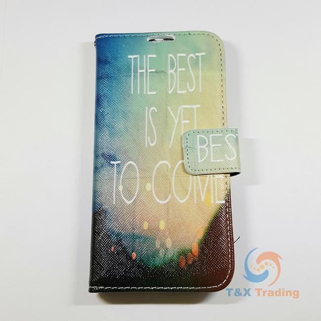 Samsung Galaxy S6 Edge - Book Style Wallet Case with Design