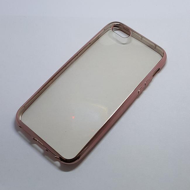 Apple iPhone 5G / 5S / 5SE - Chrome Edge Silicone Case