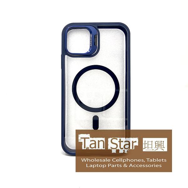 Apple iPhone 15 - CAMERA GUARD Magnet Ring with Kickstand Case