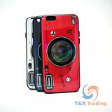 Apple iPhone 6 / 6S - Holographic Camera Case with Pop Socket