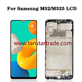 LCD digitizer with frame OEM for Samsung Galaxy M32 2021 M325