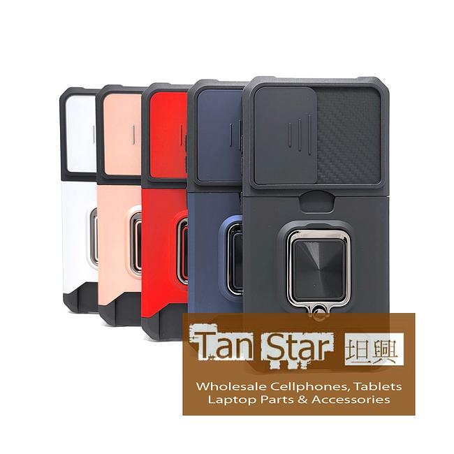 Samsung Galaxy S23 - Secure Card Holder Magnet Enabled Case with Ring Kickstand