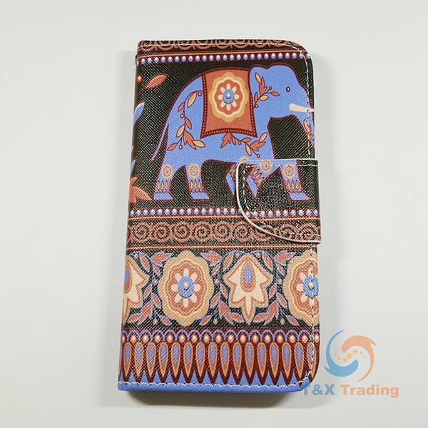 Samsung Galaxy S6 Edge - Book Style Wallet Case with Design